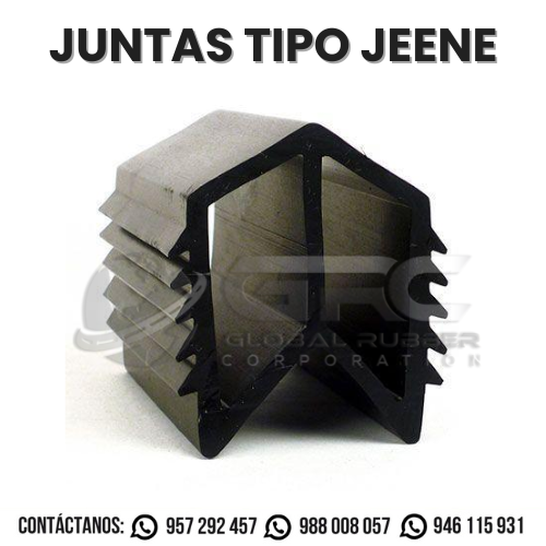Juntas Tipo Jeene de Neopreno para Construcción | Global Rubber