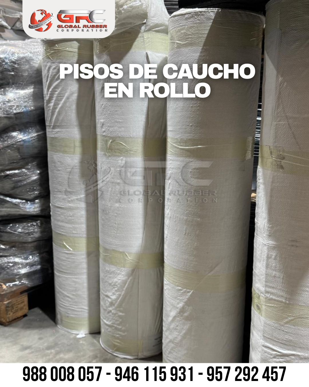 pisos en rollo de caucho peru